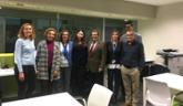 Visita de Navidad del Rector y la Gerente a la Facultad de Medicina
